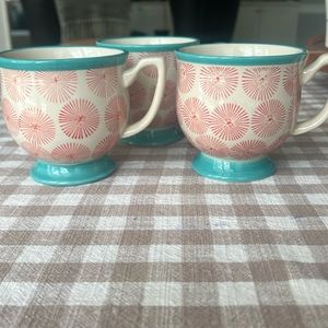 Pioneer Woman Set of three Mugs